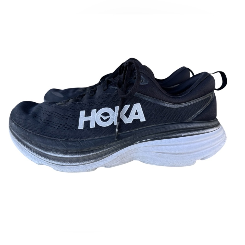 Hoka Women's Black White Athletic Running Shoes